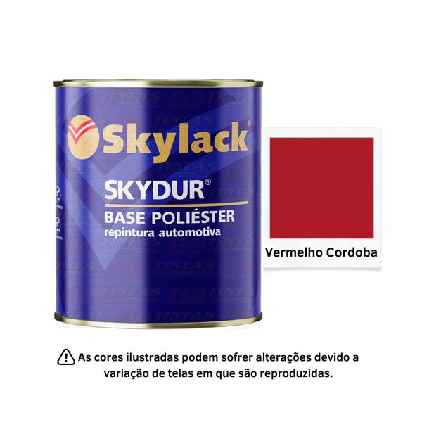SKYLACK BP VERMELHO CORDOBA PER 96 FIAT 900ML