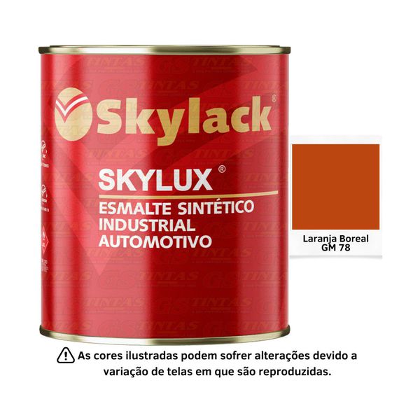 SKYLACK IND SINT LARANJA BOREAL GM 78 3,6L