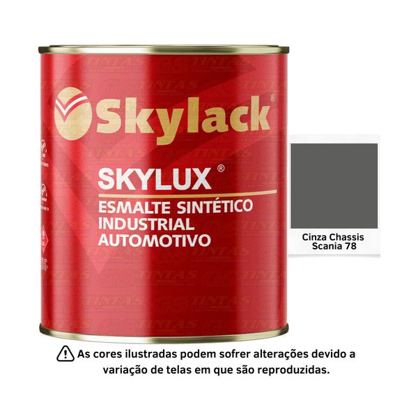 SKYLACK IND SINT CINZA CHASSIS SCANIA 78 3,6L 