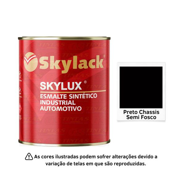 SKYLACK IND SINT PRETO CHASSIS SEMI FOSCO 900ML