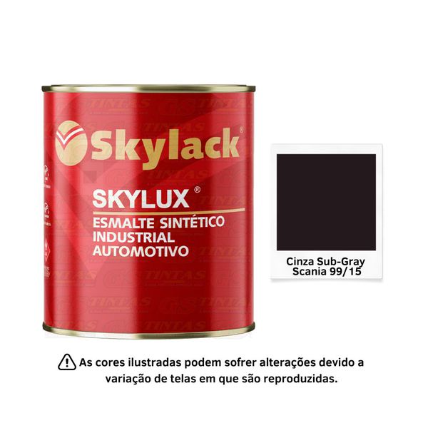 SKYLACK IND SINT CINZA SUB-GRAY SCANIA 99/15 900ML