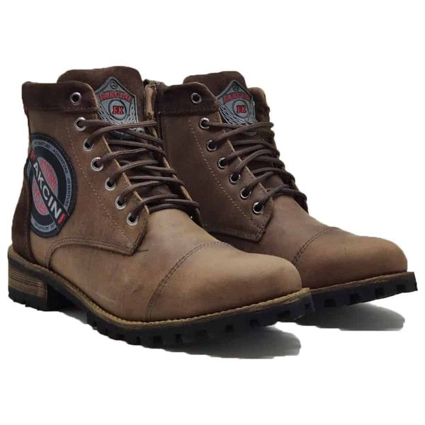 Bota Casual Masculina Em Couro 787 Boots Coturno