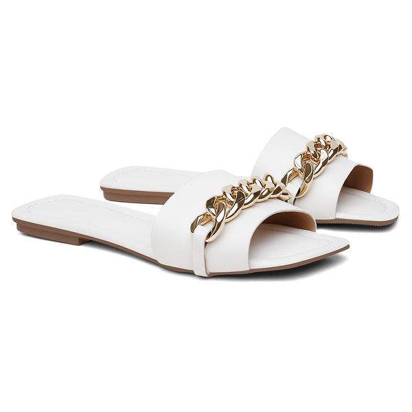 Sandalia feminina slide hotsell