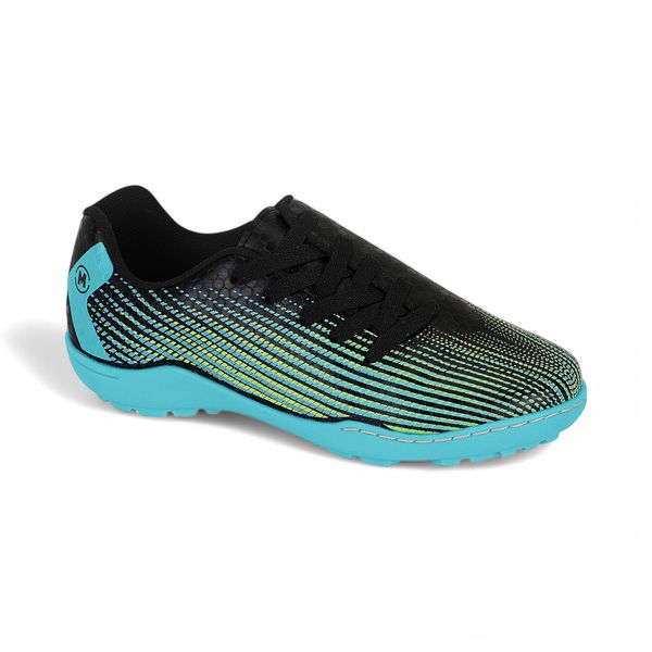 Tênis infatil Molekinho ref. 2819.110.28854 - preto/turquesa
