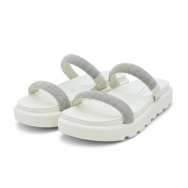 Papete Vizzano ref. 6459.110.26769 - branco off - cristal