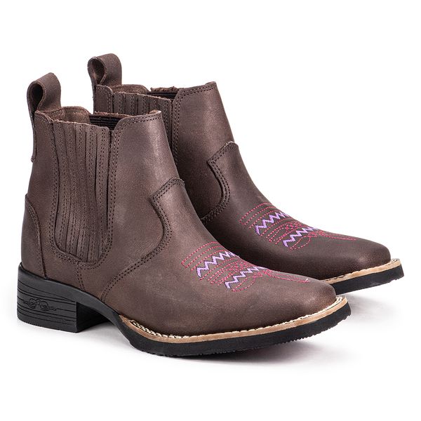 Botina Feminina Dallas Café