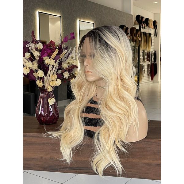 Outre synthetic lace front wig swiss x - valentina best sale