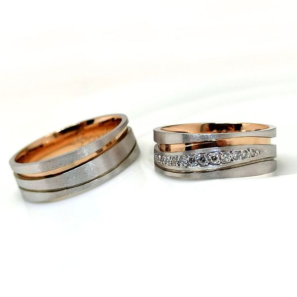 Aliança de Casamento - Ouro 18k Bodas 