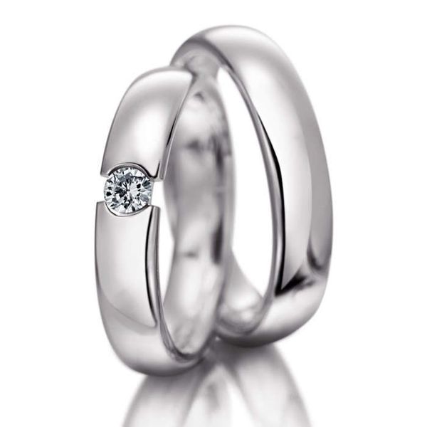 Aliança de Casamento com Diamantes