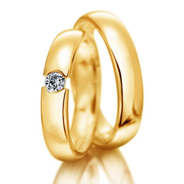 Aliança de Casamento com Diamantes