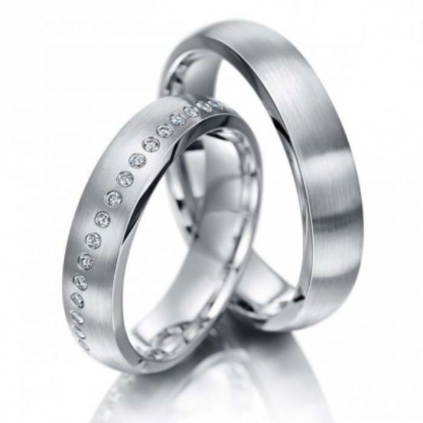 Aliança de Casamento com Brilhantes
