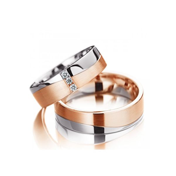 Aliança de Bodas com Diamantes