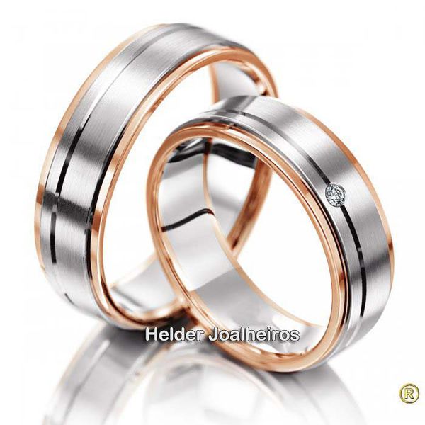 Aliança de Bodas em Ouro 18k 
