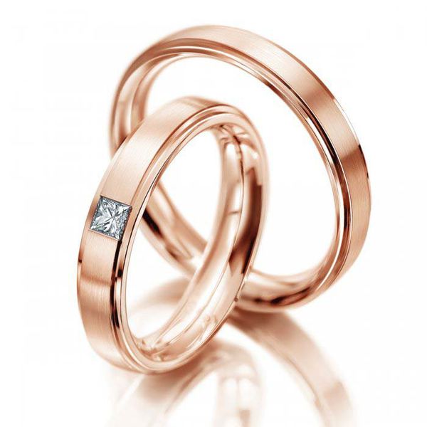 Aliança de Casamento com Diamante