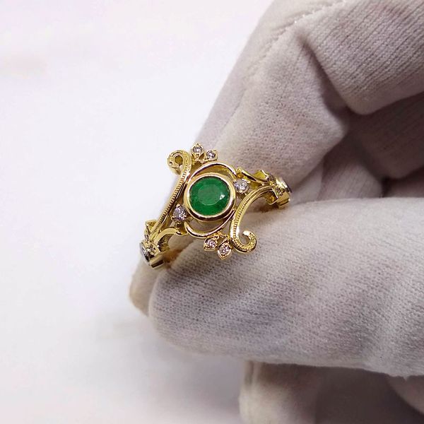 Anel de Formatura Ouro 18k Pedra Redonda Personalizado para Direito e demais cursos