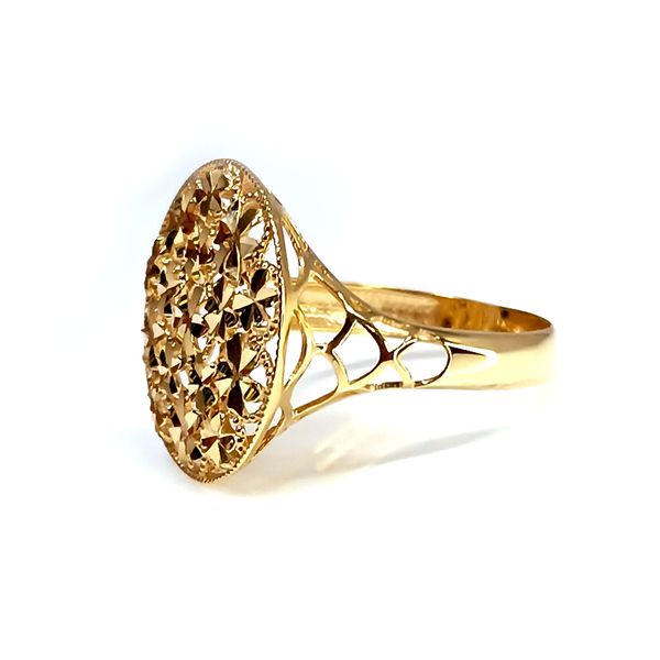 Anel em Ouro 18k Trabalhado