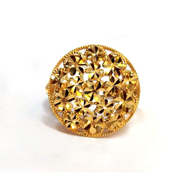 Anel em Ouro 18k Trabalhado