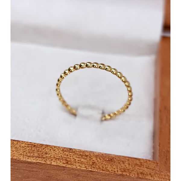 Anel em Ouro 18k Bolinha