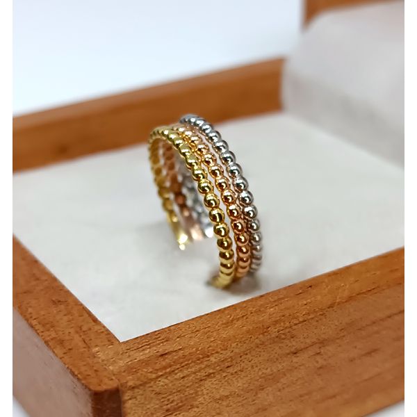 Anel em Ouro 18k Bolinha