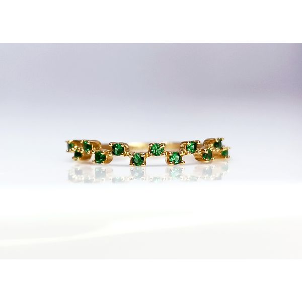 Anel em Ouro 18k Cravejado (Personalize com a Pedra a Sua escolha)