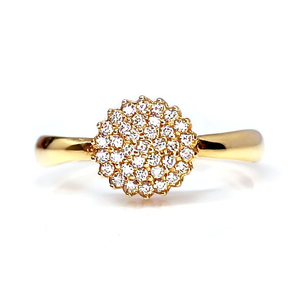 Anel em Ouro 18k Cravejado