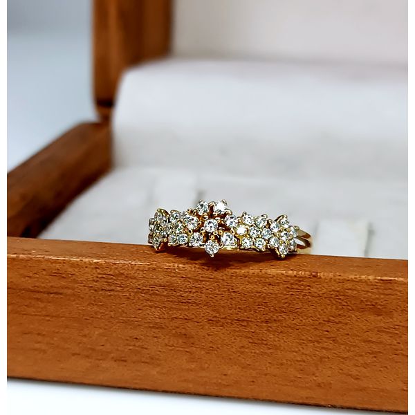 Anel em Ouro 18k Florzinha 