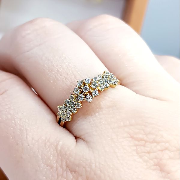 Anel em Ouro 18k Florzinha 