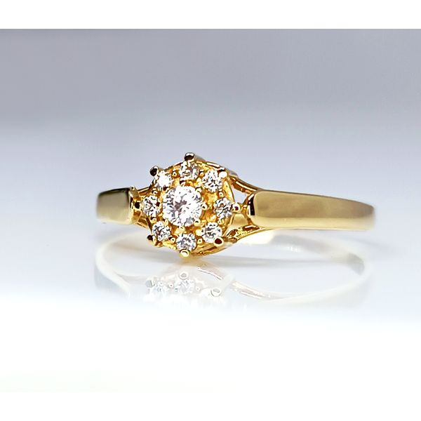 Anel Solitário em Ouro 18k Garra Personalizada