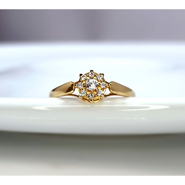 Anel Solitário em Ouro 18k Garra Personalizada
