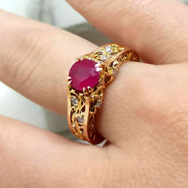 Anel de Formatura em Ouro 18k Personalizado 