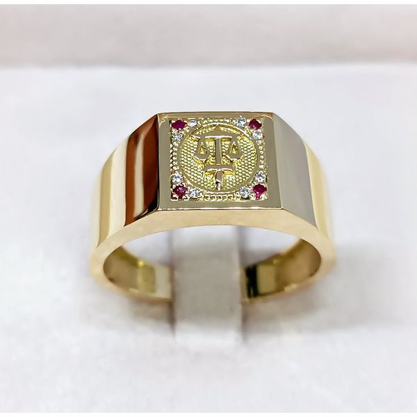 Anel de Formatura em Ouro 18k Curso de Direito