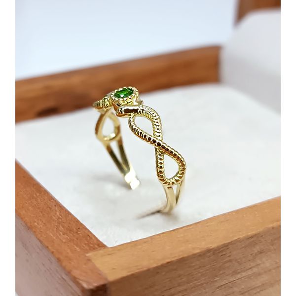 Anel de Formatura em Ouro 18k Personalizado com Serpentes para o curso de Medicina