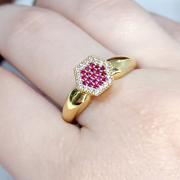 Anel de Formatura Ouro 18k Personalizado para Direito e demais cursos