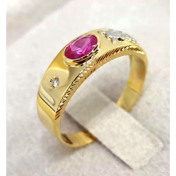Anel de Formatura em Ouro 18k Personalizado para o Curso de Direito e demais cursos