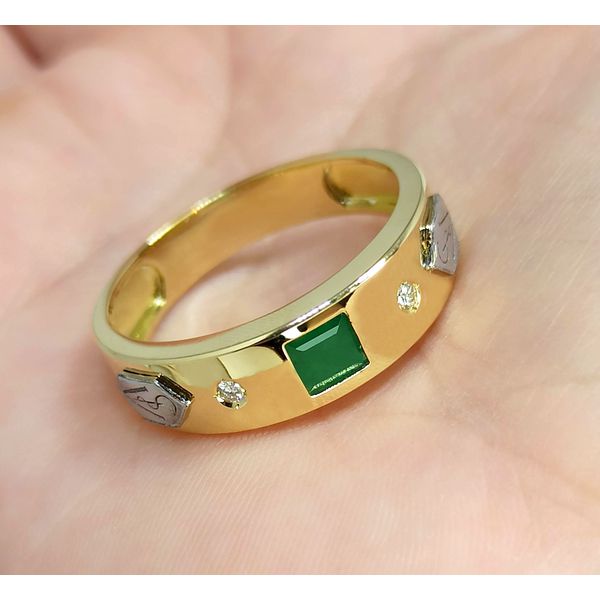 Anel de Formatura em Ouro 18k Personalizado para o Curso de Direito e demais cursos