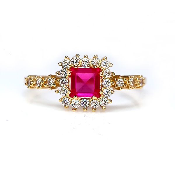 Anel em Ouro 18k Cravejado e Personalizado