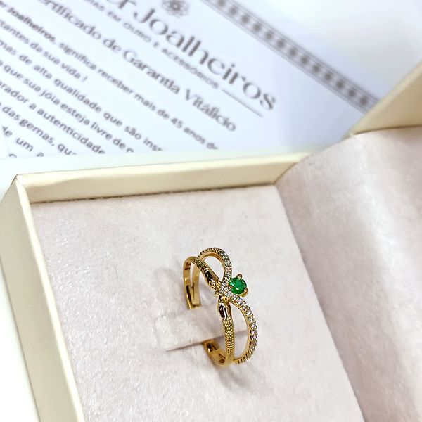 Anel em Ouro 18k Formatura