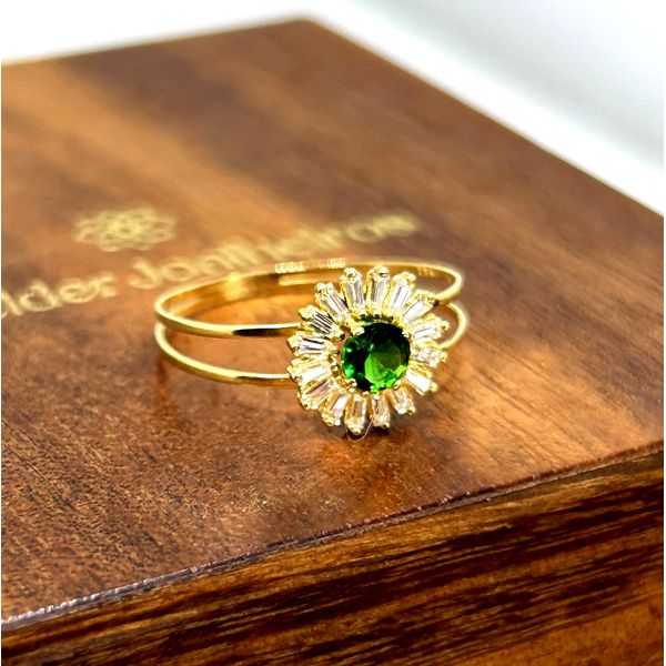 Anel em Ouro 18k Cravejado e Personalizado 