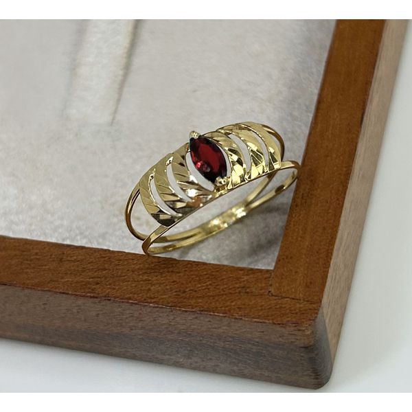 Anel de Formatura em Ouro 18k Trabalhado 