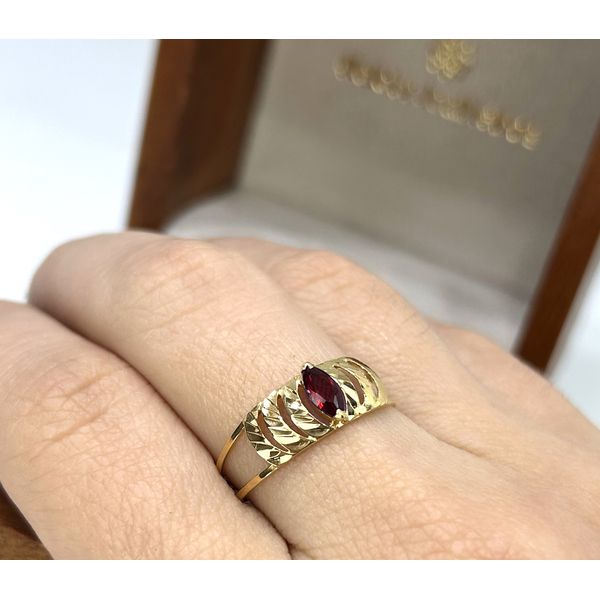 Anel de Formatura em Ouro 18k Trabalhado 