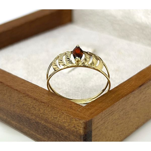 Anel de Formatura em Ouro 18k Trabalhado 