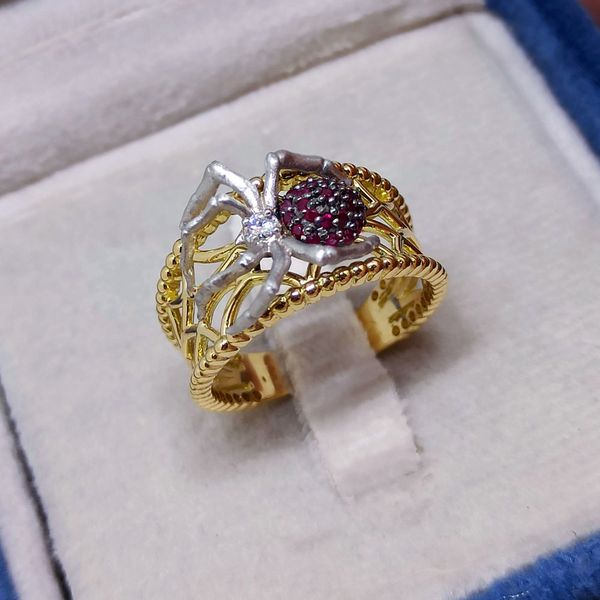Anel em Ouro 18k Personalizado Aranha