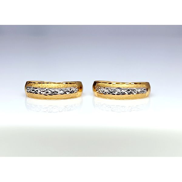 Aparador em Ouro Amarelo e Branco 18k Diamantado