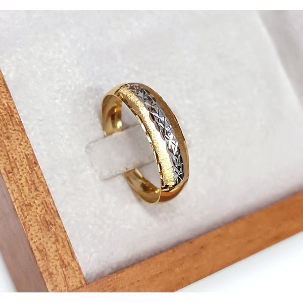 Aparador em Ouro Amarelo e Branco 18k Diamantado