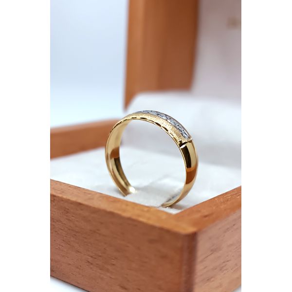 Aparador em Ouro Amarelo e Branco 18k Diamantado