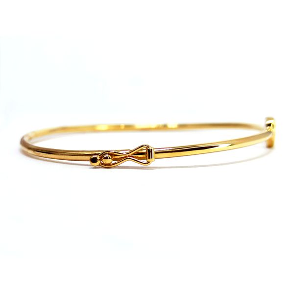 Bracelete em Ouro 18k Coração Polido