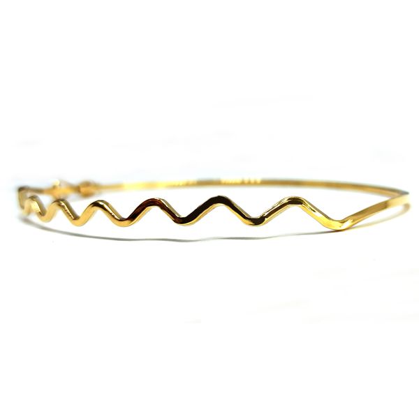 Bracelete em Ouro 18k Ondulado
