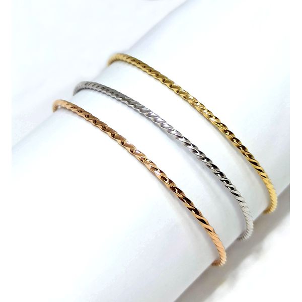 Bracelete Torcido em Ouro 18k