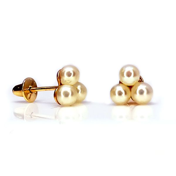 Brinco em Ouro 18k com Pérolas