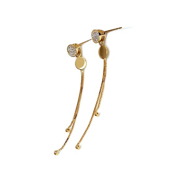 Brinco em Ouro 18k Corrente Veneziana